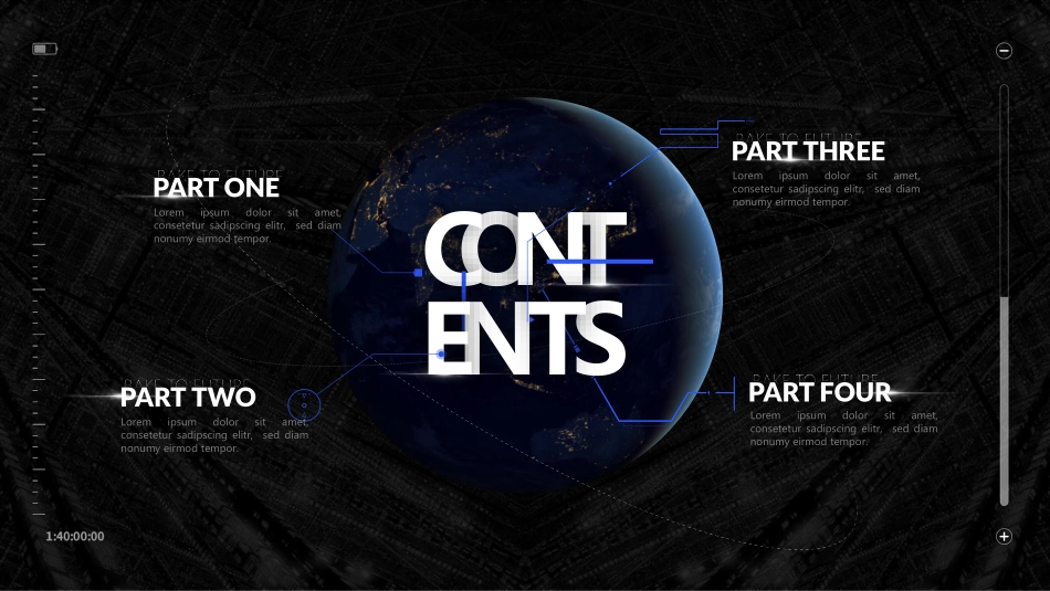 【模板5】Space Odyssey：好有科技感模板.pdf_第2页