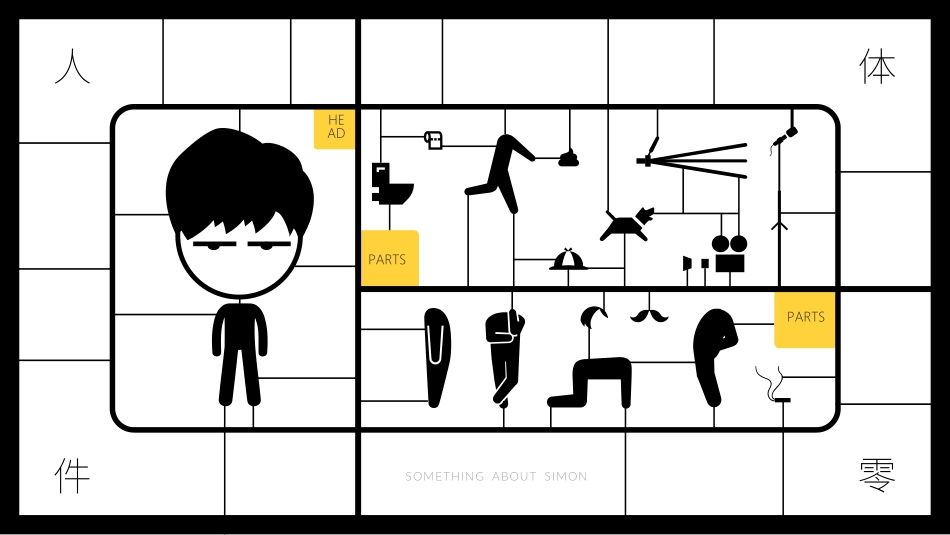 【模板4】About Simon：网黄漫画风模板.pdf_第2页