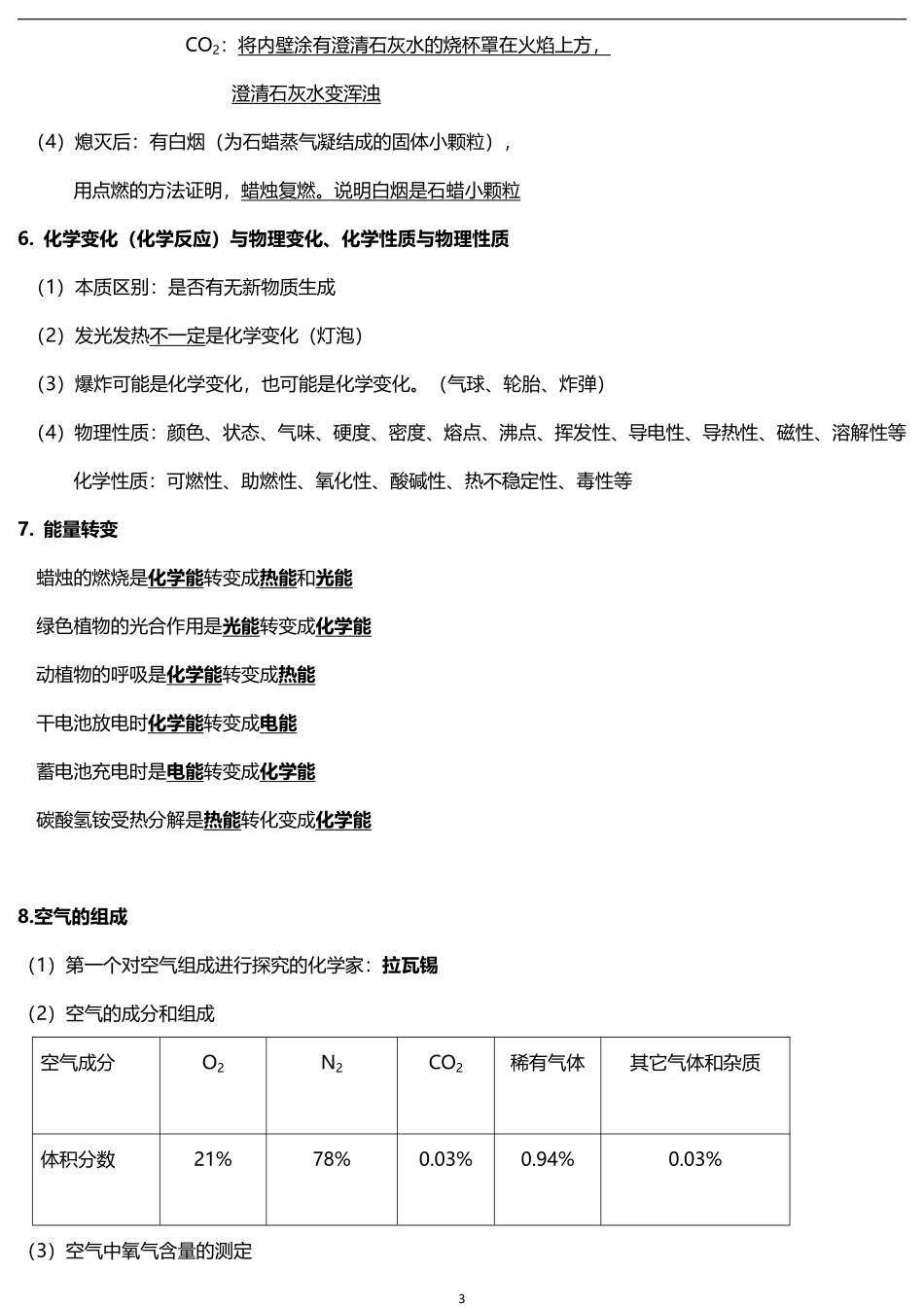 初中化学知识点总结(上下册).pdf_第3页