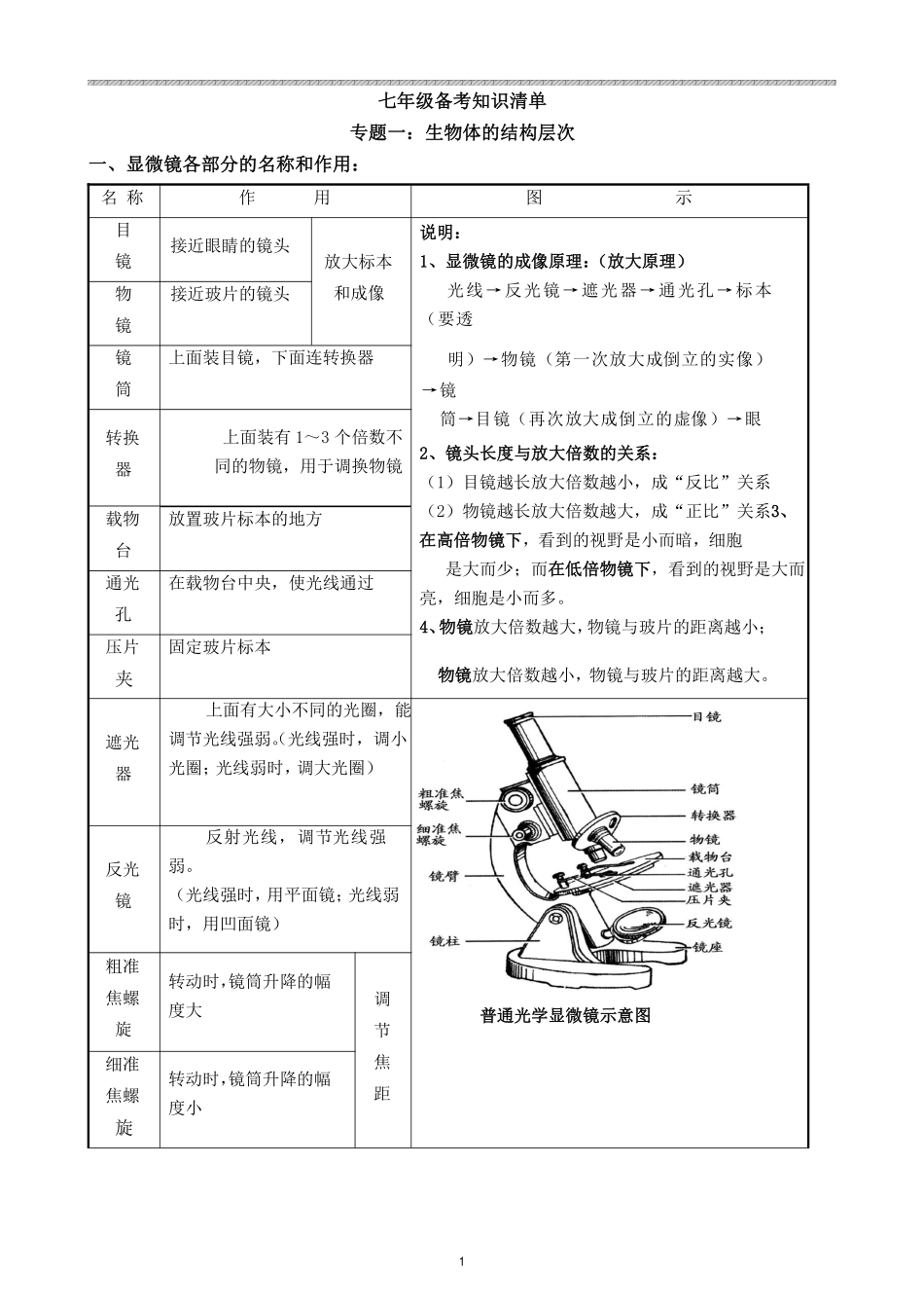 七年级上知识点总结.pdf_第1页