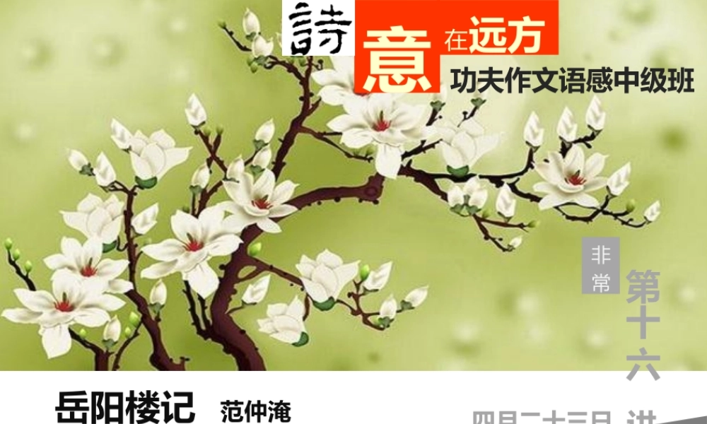 中级语感班第十六讲.pptx