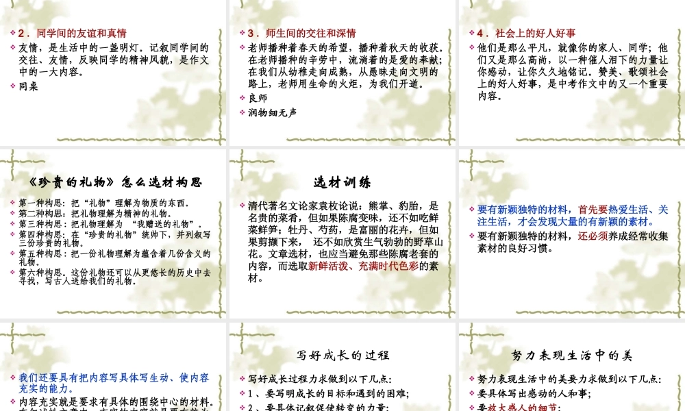 六年级作文指导1_(1)（猪猪喜羊羊）.ppt