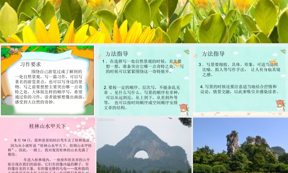 人教版四年级上册第一单元作文（猪猪喜羊羊）.ppt