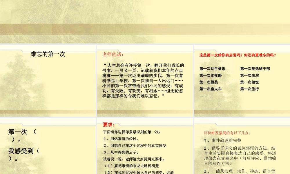 人教版小学六年级语文下册《口语交际习作一PPT课件》（猪猪喜羊羊）.ppt