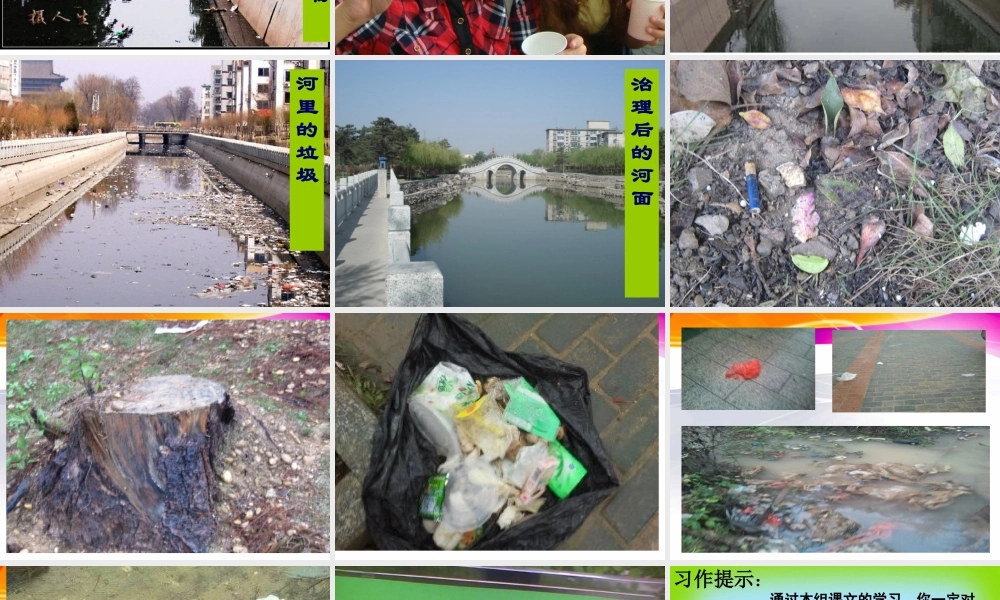 三年级下册第二单元 环境保护 4（猪猪喜羊羊）.ppt