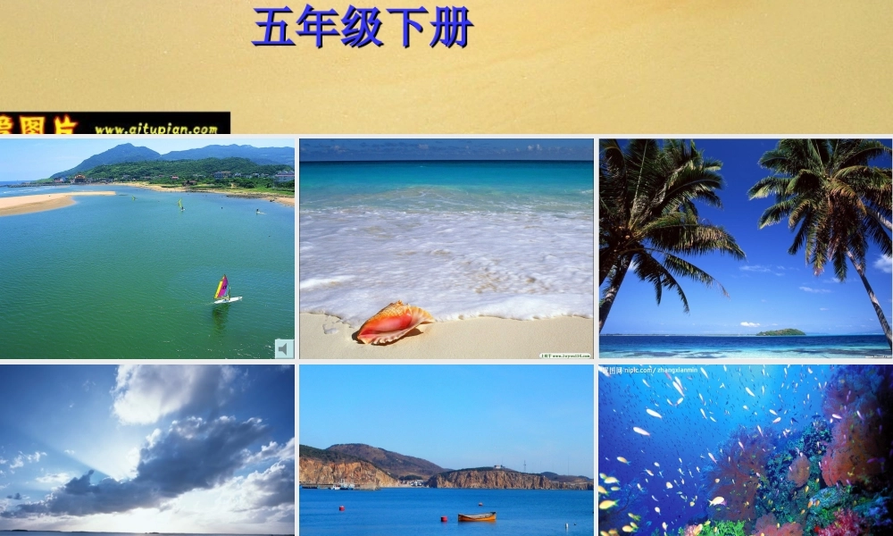 五年级下作文2向往大海（猪猪喜羊羊）.ppt