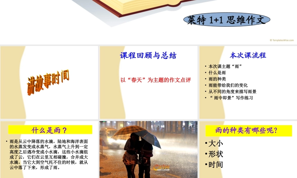 五年级作文第七讲（猪猪喜羊羊）.ppt