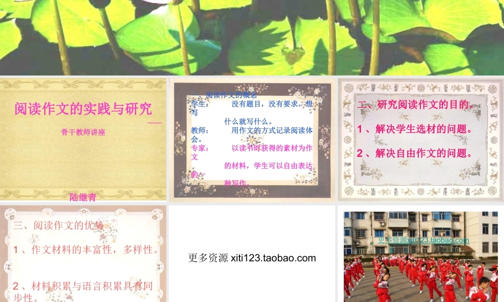 小学一年级语文新世纪小学作文教学研讨（猪猪喜羊羊）.ppt