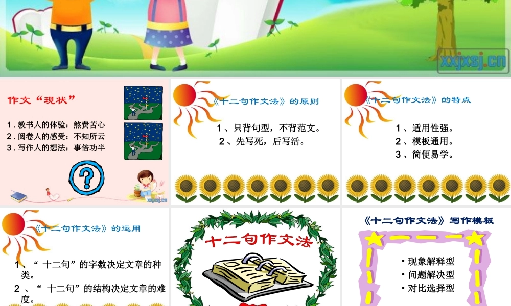 大学英语四级作文模板.ppt