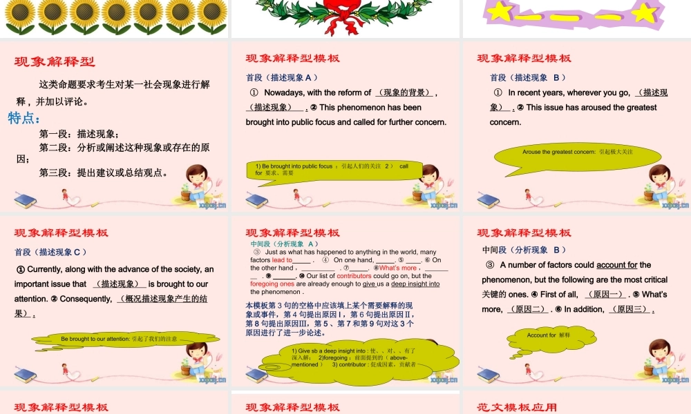 大学英语四级作文模板.ppt