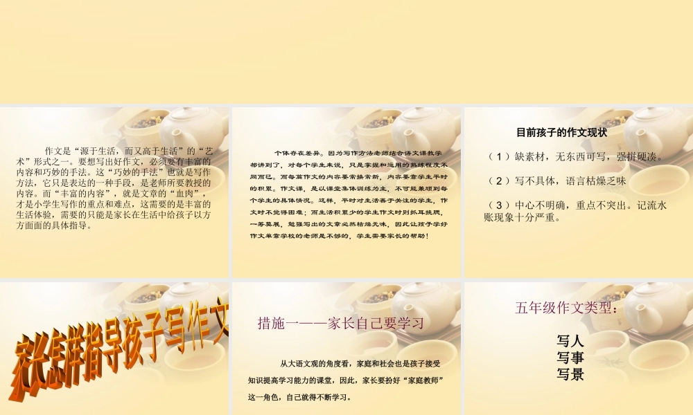 家长怎样指导孩子写作文(1).ppt