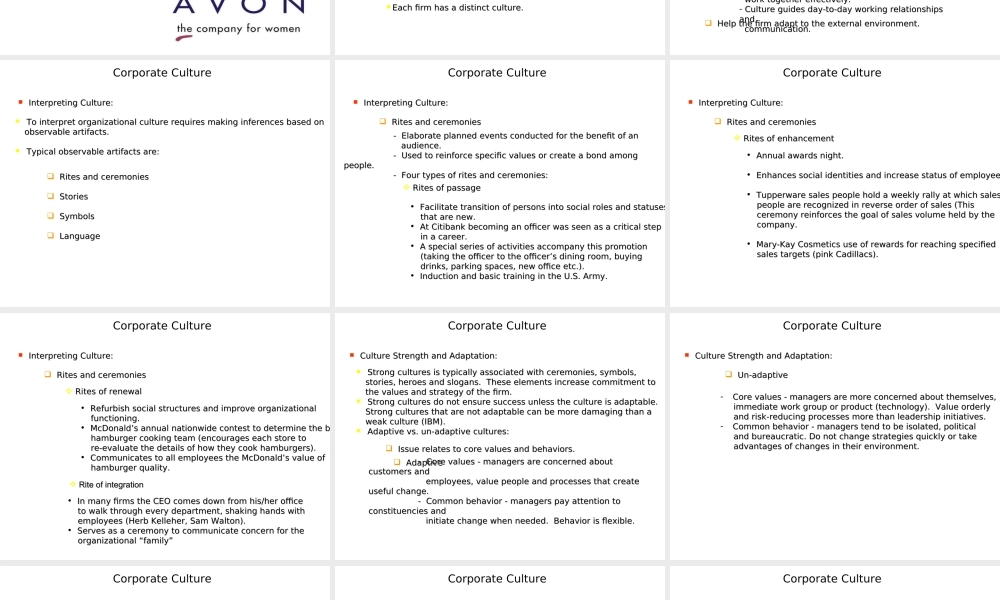 Unit Four Corporate Culture2011.ppt