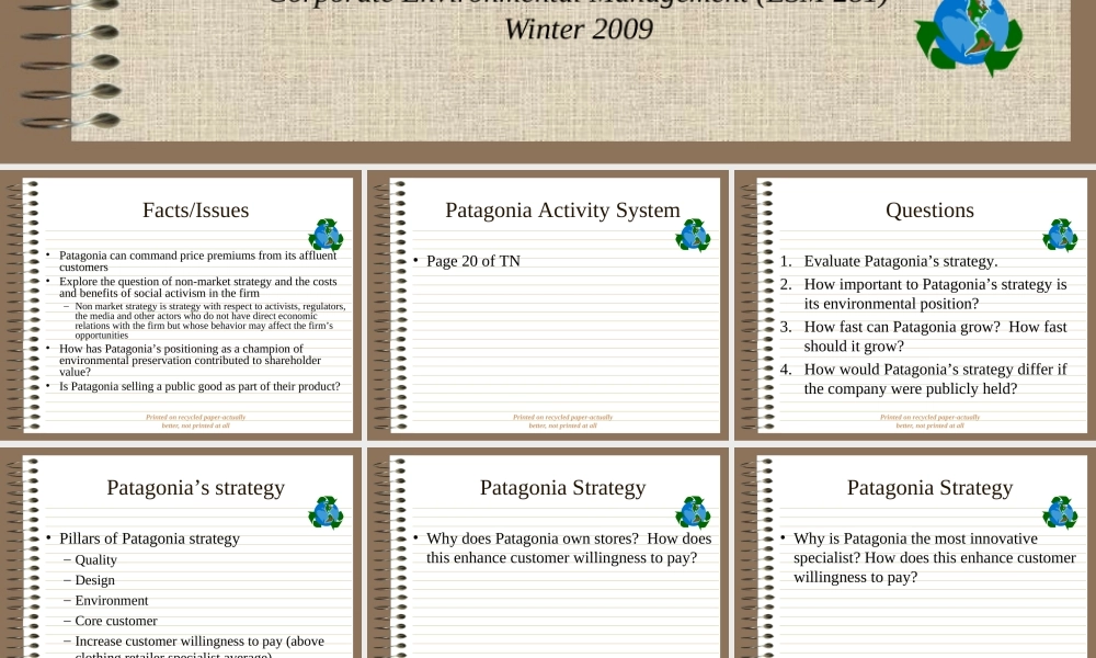 Patagonia discussion.ppt