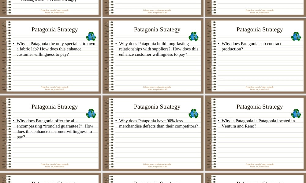 Patagonia discussion.ppt