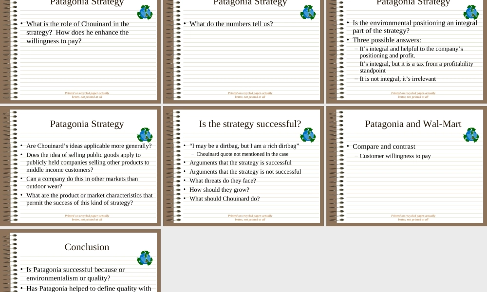 Patagonia discussion.ppt