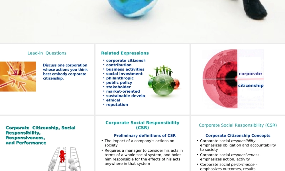 Unit Six Corporate Citizenship2011.ppt