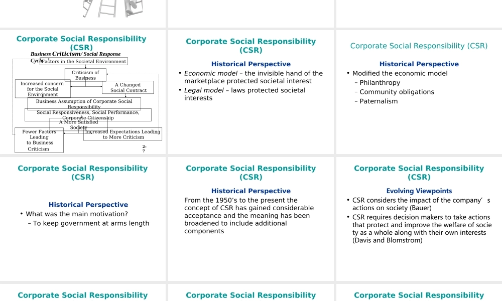 Unit Six Corporate Citizenship.ppt