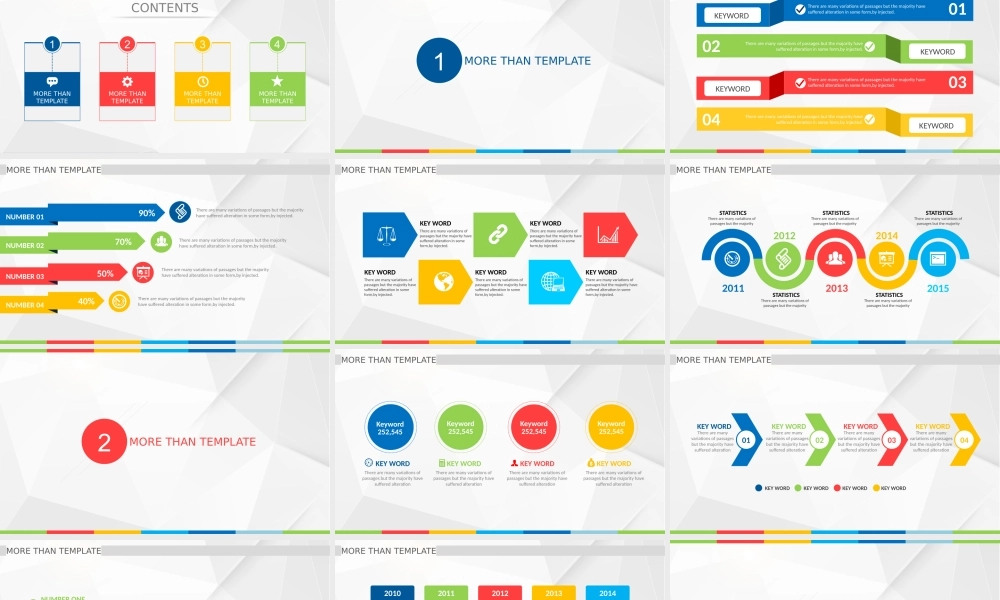 【动态】2015新扁平大气商务年终总结PPT模版.pptx