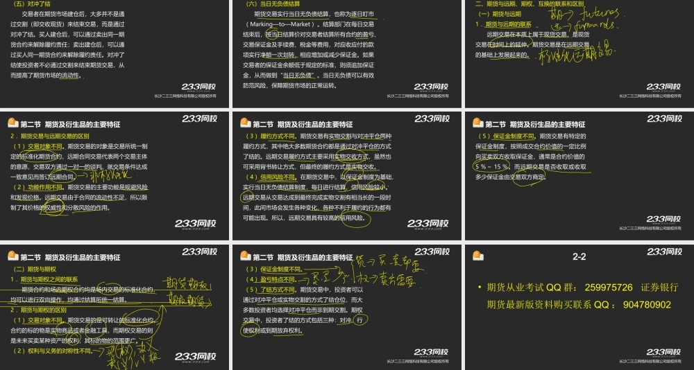 2-2王佳荣-期货从业-期货基础知识-精-第一章 期货及衍生产品概述（液晶屏2015.5.27） - 副本.ppt