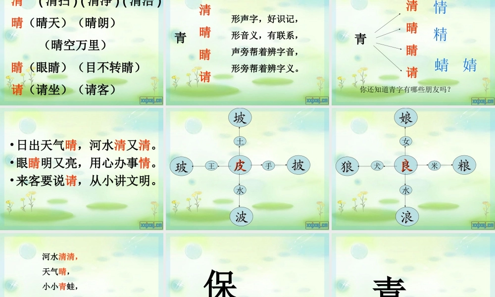 3、《小青蛙》课件3.ppt