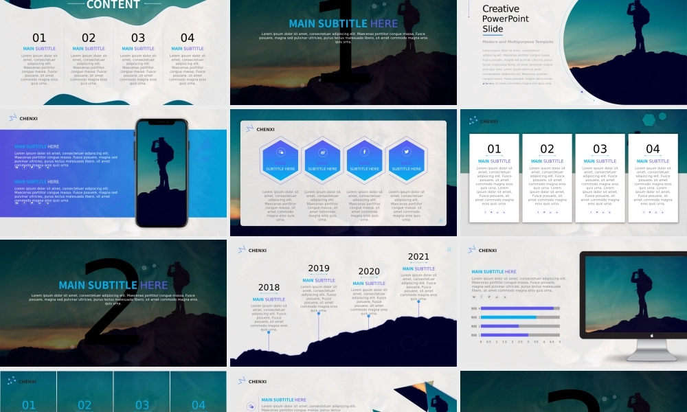 9【万门大学-陈西】年终总结PPT模板.pptx