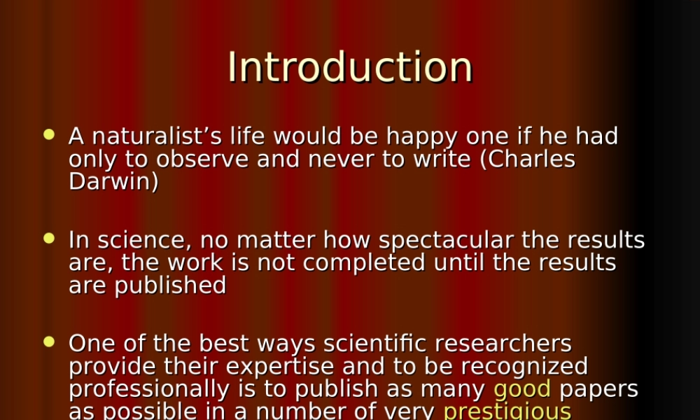 SCI论文的书写与投稿.ppt