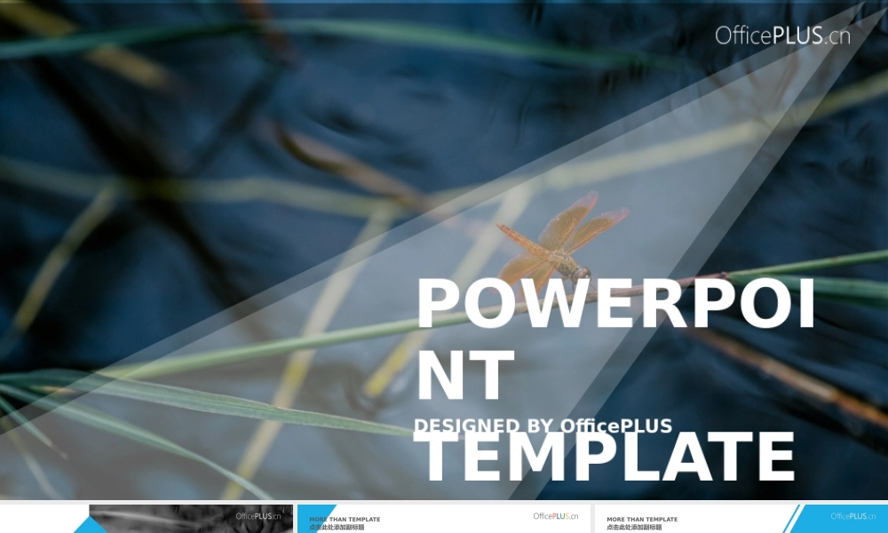 产品推介-活泼商务-蓝色色块.pptx