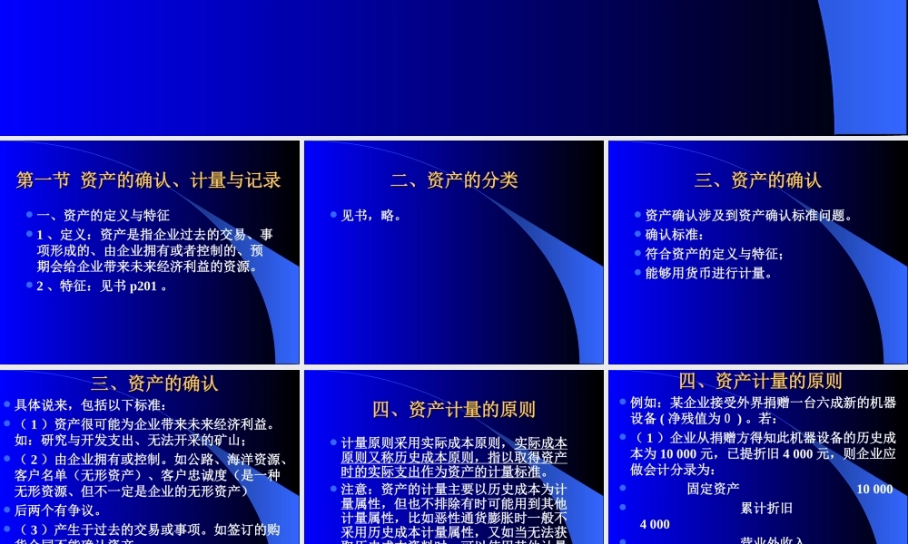 第六章 资产负债表.ppt