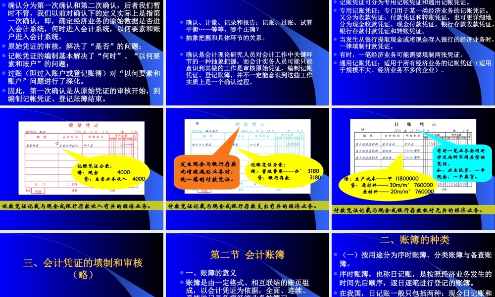 第三章会计凭证与账簿.ppt