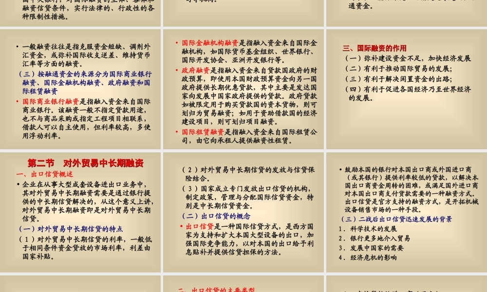 第十一讲 国际融资技术 .ppt