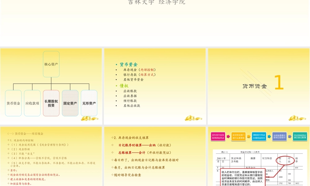 第四讲 货币资金与应收项目.ppt