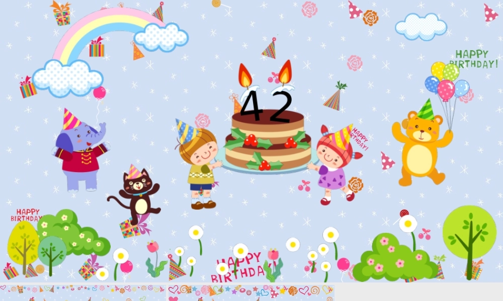 动态卡通庆祝生日PPT模板(1).pptx