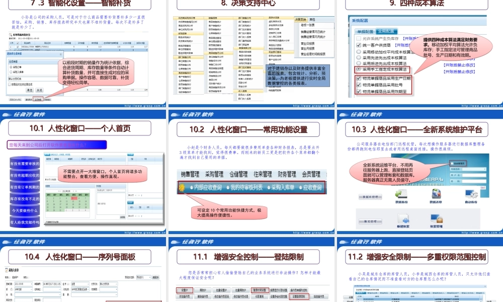 分销ERP 功能亮点介绍A8.ppt