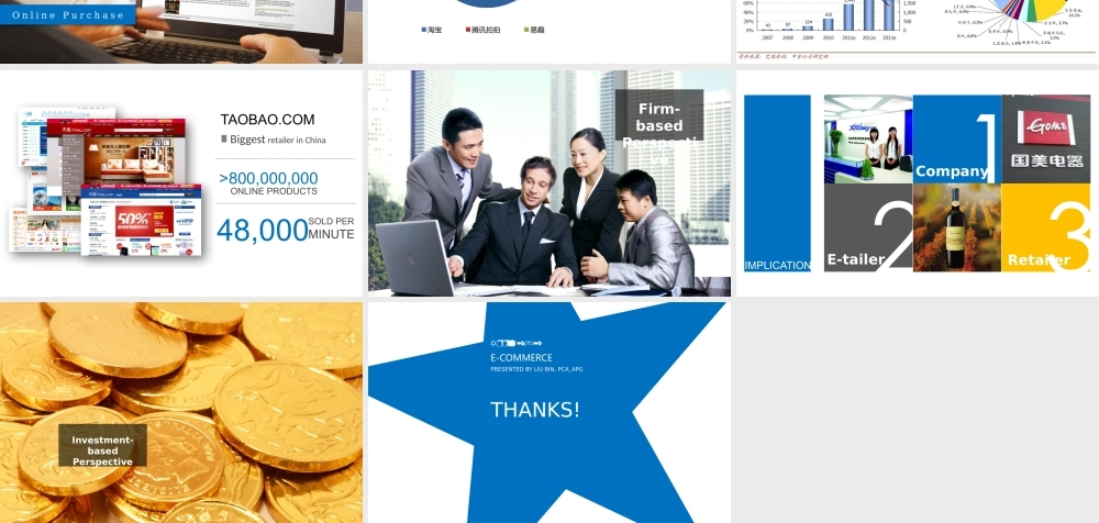 经典WWW电子商务PPT模板.pptx