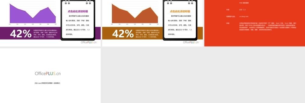 折线图-数据图表-清新绿色商务 3.pptx