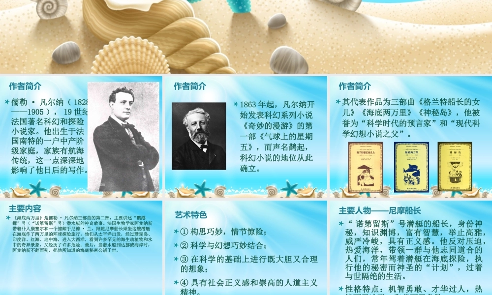 【13】名著导读PPT：《海底两万里》.ppt