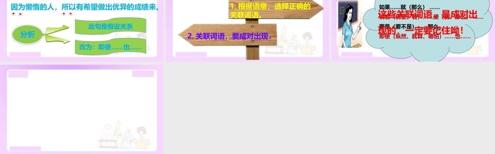 【精品】小升初语文知识点精讲（假设关系的关联词语).ppt