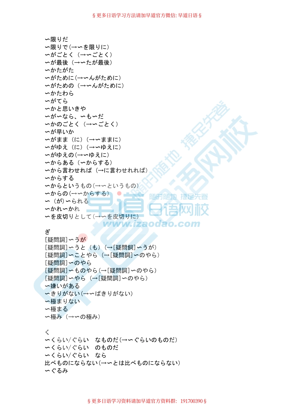 [早道日语]n1语法核心考点~未完待续（推荐）.pdf_第2页