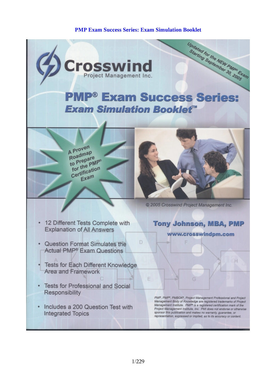 PMP Exam Simulation Questions Book（有详细解释） .pdf_第1页