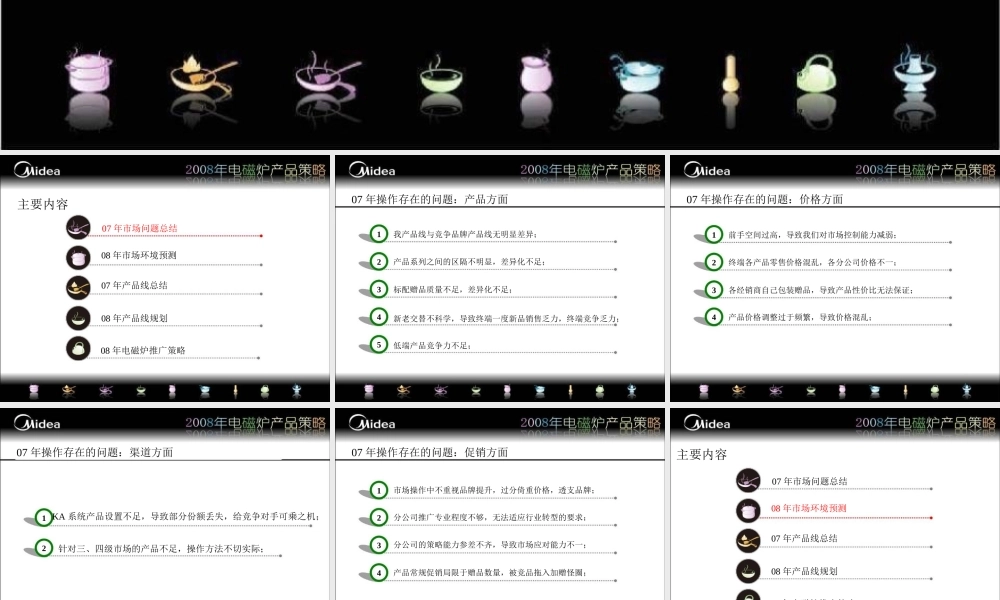 207页PDF,美的电磁炉策略（最终版） (NXPowerLite).ppt