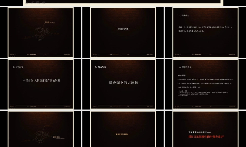 红鹤龙湖_北京颐和原著别墅项目_广告推广策略报告_127PPT_2008年.ppt