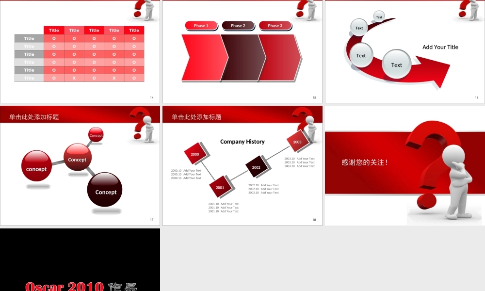 三维卡通人 红色PPT模板2nowb.ppt