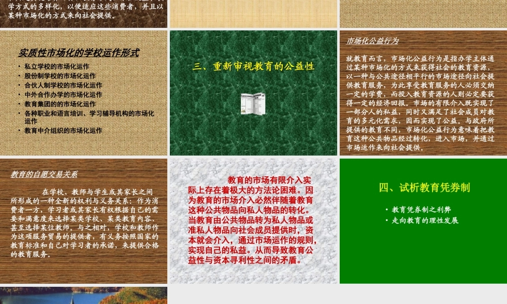 面临挑战的教育公益性问题.ppt