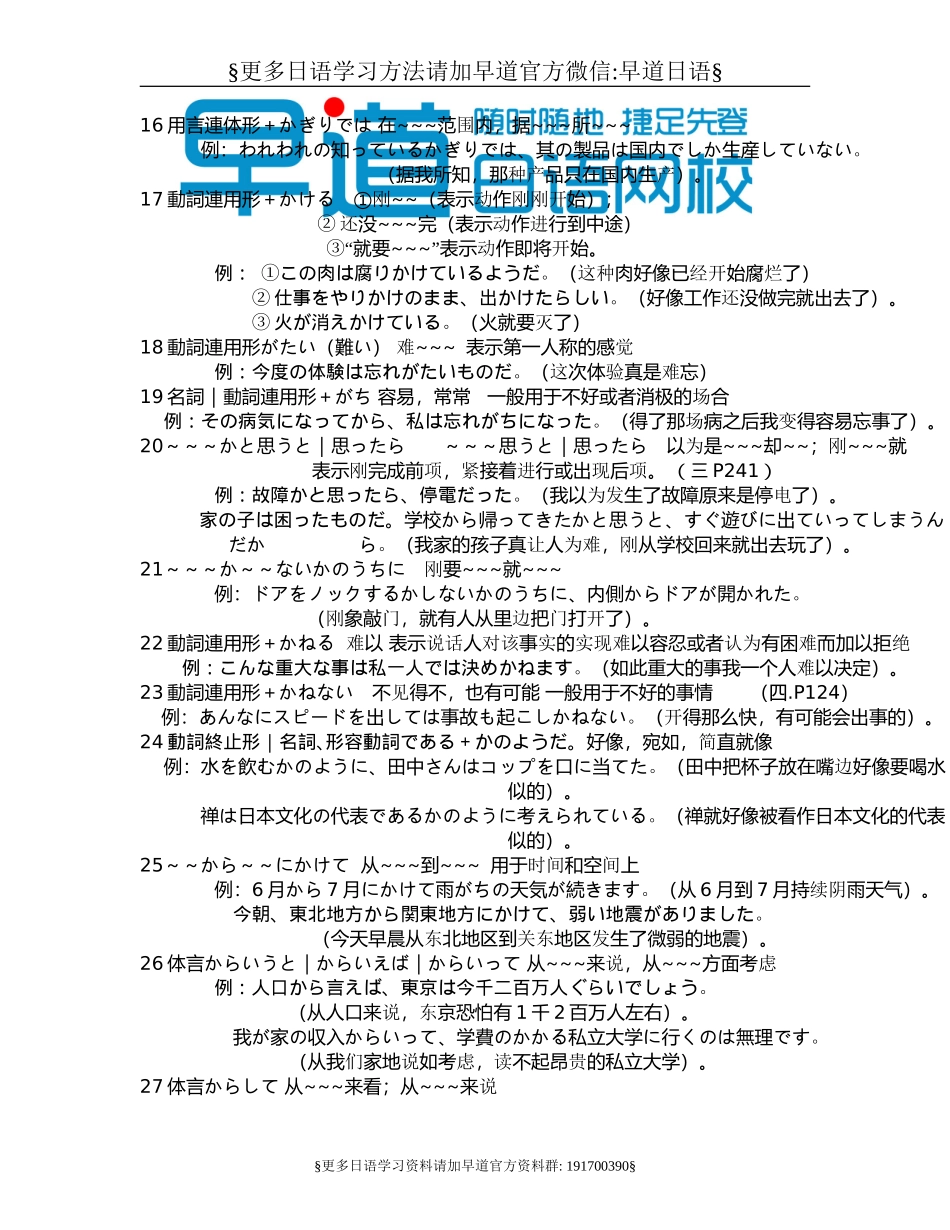 日语2级190语法（推荐）.doc_第2页