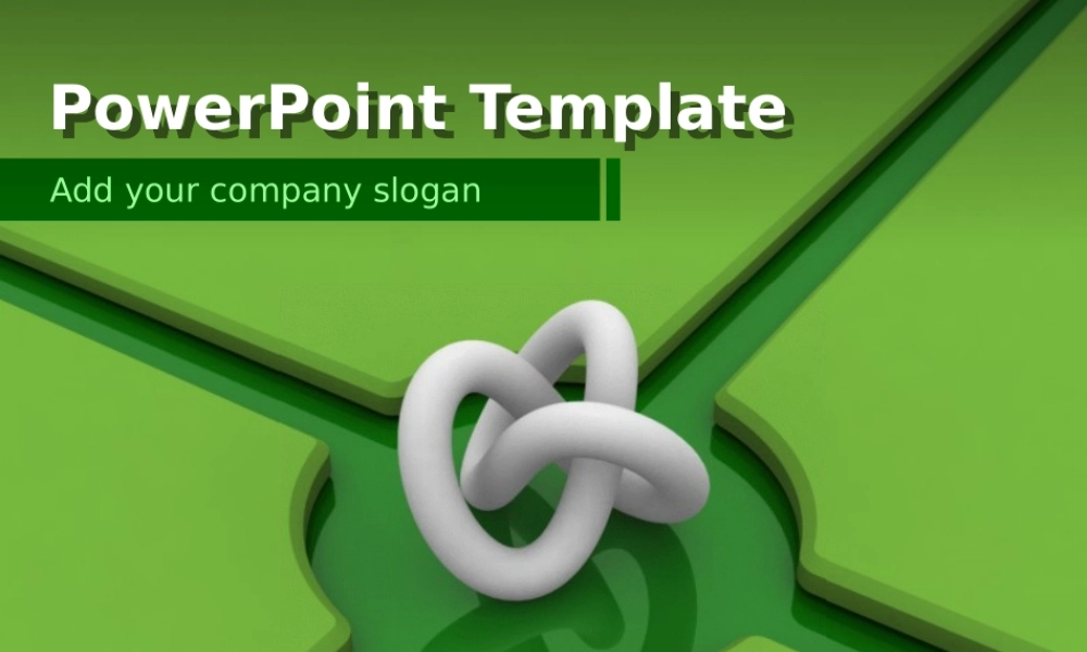 三维绿色简约PPT模板fnn8b.ppt