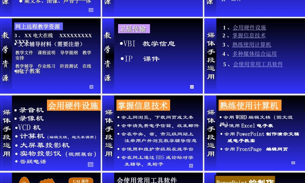 媒体手段运用.ppt