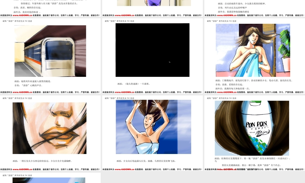 耐斯“澎澎”黄芩洗发水TVC创意ff52d.ppt