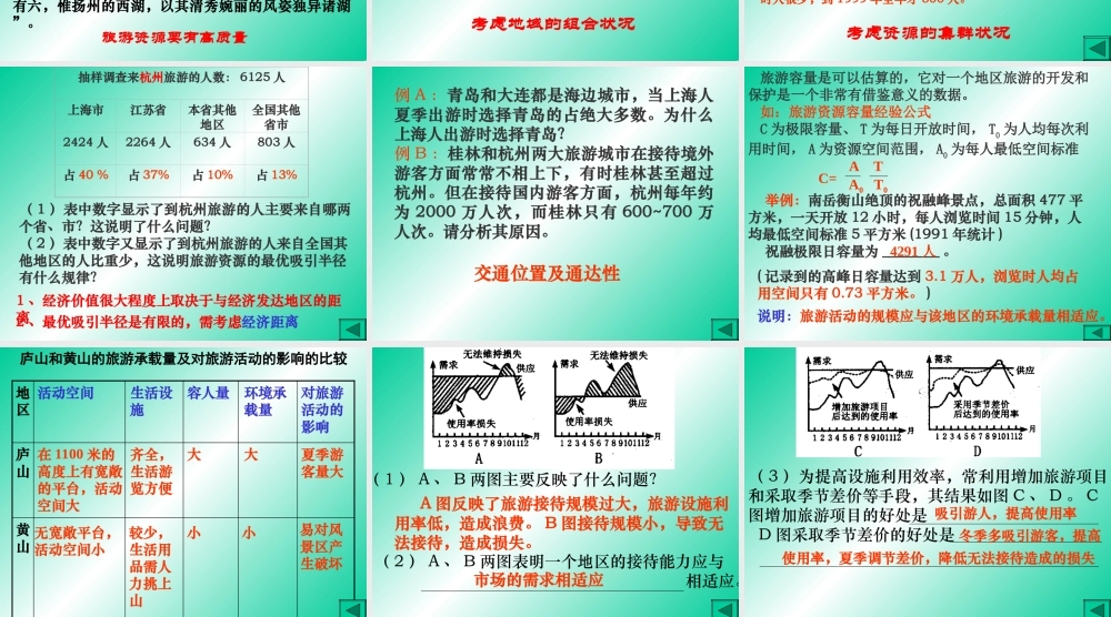 旅游活动与地理环境.ppt