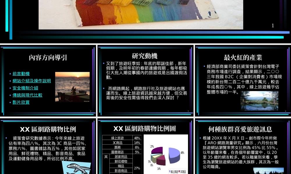 旅游网站用机制介绍.ppt