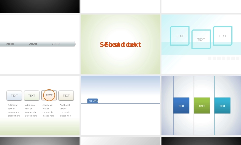 微软官方推荐文字动画示例.pptx